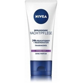 Nivea Soothing Night Cream 24h Moisture + Regeneration drėkinamasis naktinis veido kremas