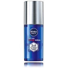 NIVEA Men Anti-Age Power Serum 2in1 serumas stabdantis senėjimo požymius