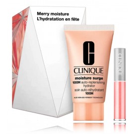 Clinique Merry Moisture rinkinys moterims (30 ml. veido kremas + 2,2 ml. lūpų blizgesys)