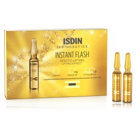 Isdin Isdinceutics Instant Flash Immediate Lifting Effect Serum jauninantis veido serumas ampulėse