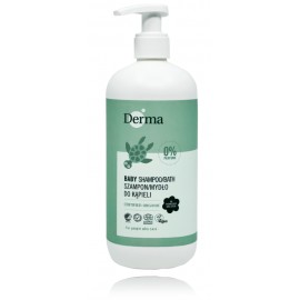 Derma Eco Baby Shampoo/Bath ekologiškas šampūnas ir prausiklis vaikams