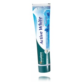 Himalaya Active White Herbal Toothpaste Fresh Gel balinanti gelinė pasta dantims su žolelėmis