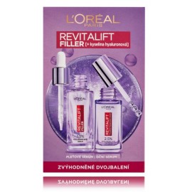 L'oreal Revitalift Filler rinkinys nuo raukšlių (veido serumas 30 ml. + paakių serumas 20 ml.)