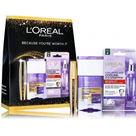 L'oreal набор (маска для глаз 11 г. + средство для снятия макияжа с глаз и губ 125 мл. + тушь для ресниц 10,5 мл.)