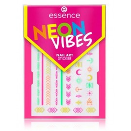 Essence Neon Vibes Nail Art Sticker lipdukai nagams