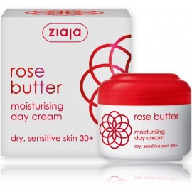 Ziaja Rose Butter 30+ drėkinantis dieninis veido kremas