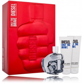 Diesel Only The Brave rinkinys vyrams (125 ml. EDT + 2 x 75 ml. dušo gelis)