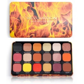 Makeup Revolution Forever Flawless Fire akių šešėlių paletė