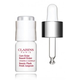 Clarins Beauty Flash Fresh Ampoule осветляющая сыворотка для лица с витамином С
