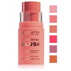 Makeup Revolution Fast Base Blush universali priemonė lūpoms ir skruostams paryškinti