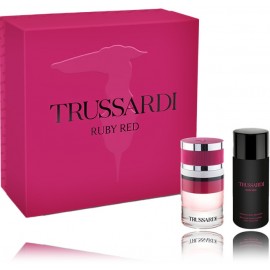 Trussardi Ruby Red rinkinys moterims (60 ml. EDP + kūno emulsija 125 ml.)