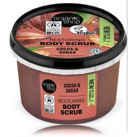 Organic Shop Organic Cocoa & Sugar Body Scrub kūno šveitiklis