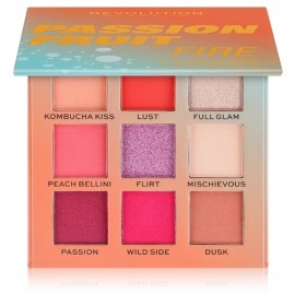 Makeup Revolution Hot Shot Passion Fire Eyeshadow Palette akių šešėlių paletė