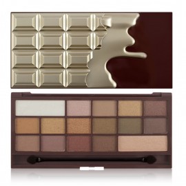 Makeup Revolution I Heart Revolution Chocolate Eyeshadow Palette Golden Bar akių šešėlių paletė