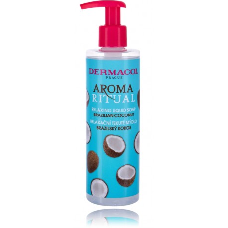 Dermacol Aroma Ritual Brazilian Coconut skystas muilas rankoms