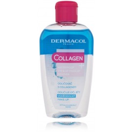 Dermacol Collagen+ Waterproof Eye & Lip Make-up Remover dvifazis akių ir lūpų makiažo valiklis