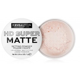 Makeup Revolution Relove Super HD Matte Setting Powder fiksuojamoji biri pudra