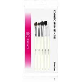 Dermacol Cosmetic Brush Set - Eyes makiažo šepetėlių rinkinys akims (5 vnt.)