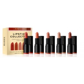 Makeup Revolution Burnt Nudes Lipstick Collection lūpų dažų rinkinys (5 x 3.2 g.)