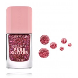 Catrice Dream In Pure Glitter Top Coat viršutinis nagų lako sluoksnis