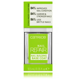 Catrice Nail Building Base Coat nagų lako pagrindas ir nagų priežiūra viename