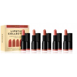 Makeup Revolution Nudes Lipstick Collection lūpų dažų rinkinys (5 x 3.2 g.)