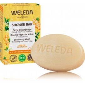 Weleda Shower Bar kietas kūno prausiklis su imbieru