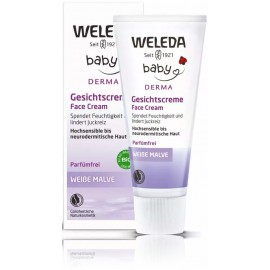 Weleda Baby Derma raminamasis veido kremas kūdikiams