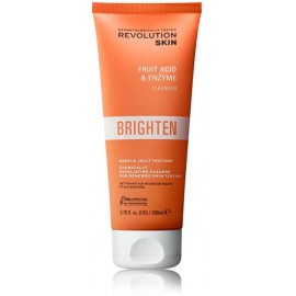 Revolution Skincare Brighten Fruit Acid and Enzyme Cleanser veido prausiklis su vaisių rūgštimis