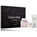 Calvin Klein Euphoria Men rinkinys vyrams (100 ml. EDT + 15 ml. EDT + 100 ml. balzamas po skutimosi)