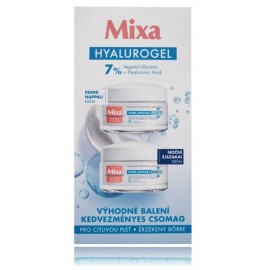 Mixa Hyalurogel veido priežiūros rinkinys (dieninis kremas 50 ml. + naktinis kremas 50 ml.)