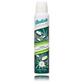 Batiste Naturally Dry Shampoo Coconut Milk & Hemp Seed sausas šampūnas plaukams