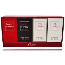 Cartier miniatiūrų rinkinys vyrams ir moterims (2 x 4 ml. EDT + 2 x 5 ml. EDT))