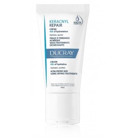 Ducray Keracnyl Repair Cream veido kremas į aknę linkusiai odai