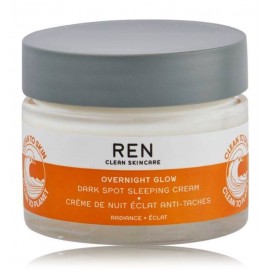 REN Overnight Glow Dark Spot Sleeping Cream осветляющий ночной крем для всех типов кожи