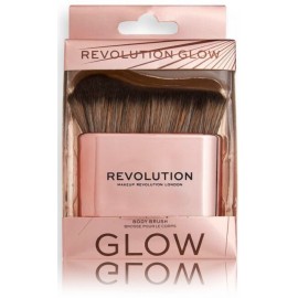 Makeup Revolution London Glow kūno makiažo šepetėlis švytėjimo suteikiančiai priemonei