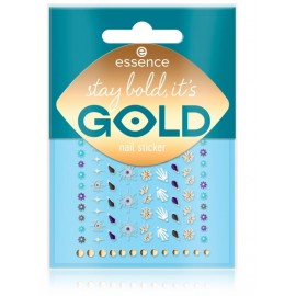 Essence Stay Bold, It's Gold Sticker lipdukai nagams