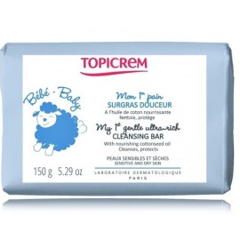 Topicrem Baby My 1rst Gentle Ultra-Rich Bar muilas kūdikiams