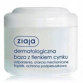 Ziaja Dermatological Base With Zinc Oxide dermatologinis pagrindas su cinko oksidu