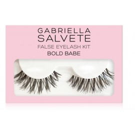 Gabriella Salvete Bold Babe False Eyelash Kit dirbtinės priklijuojamos blakstienos