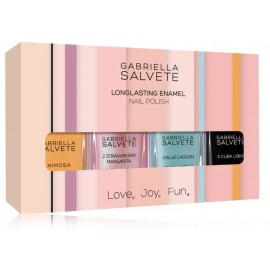 Gabriella Salvete Cocktails Longlasting Nail Polish Set nagų lakų rinkinys (4 x 11 ml.)