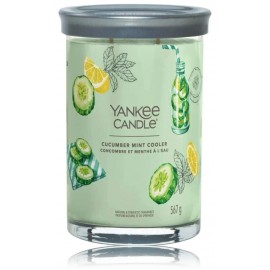 Yankee Candle Signature Tumbler Cucumber Mint Cooler aromatinė žvakė