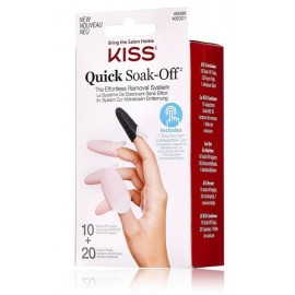 KISS Quick Soak Off Remover System rinkinys gelinio lako nuėmimui