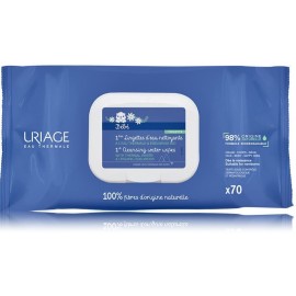 Uriage Baby 1st Cleansing Water Wipes drėgnos servetėlės kūdikiams