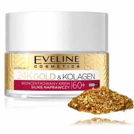 Eveline 24K Gold & Kolagen Concentrated Face Cream 60+ крем для зрелой кожи лица