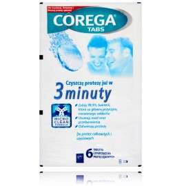 Corega 3 Minutes protezų valymo tabletės