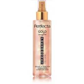 Perfecta Pheromones Active Gold Sexyfire parfumuota kūno dulksna moterims