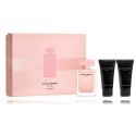 Narciso Rodriguez for Her rinkinys moterims (50 ml. EDP + 50 ml. dušo gelis + 50 ml. kūno losjonas)