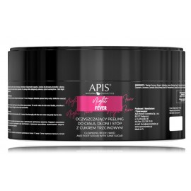 Apis Night Fever Cleansing Body, Hand and Foot Scrub šveitiklis kūnui, rankoms ir pėdoms