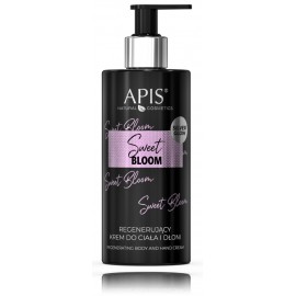 Apis Sweet Bloom Regenerating Body and Hand Cream regeneruojantis rankų ir kūno kremas